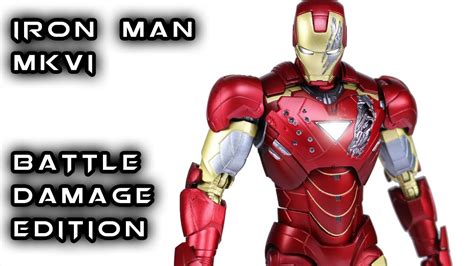 S H Figuarts Iron Man Mark Vi Battle Damage Edition Action Figure