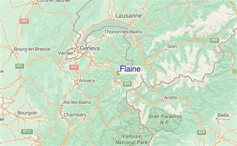 Flaine Ski Resort Guide, Location Map & Flaine ski holiday accommodation