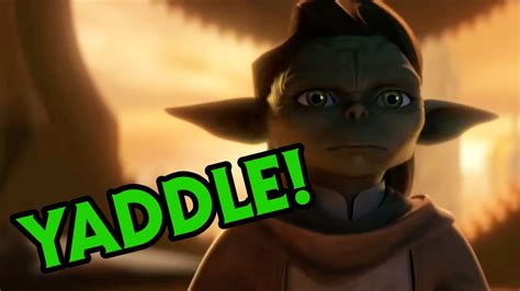 Yaddle Is Back Tales Of The Jedi Youtube