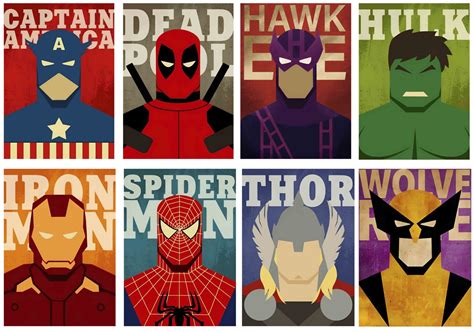 Marvel Poster Pack – Drapster