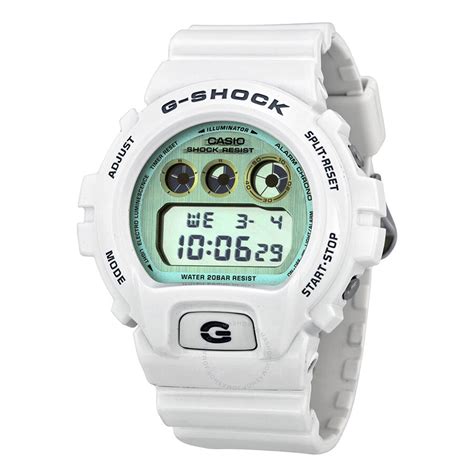 Casio G Shock Multi Function Digital Polarized Dial White Resin Men S