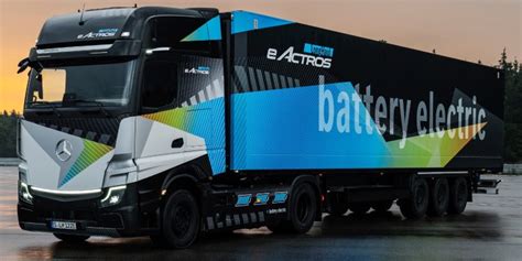 DB Schenker To Add 100 Battery Electric Mercedes Benz EActros LongHaul