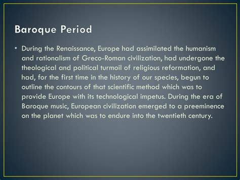 baroque period powerpoint    id