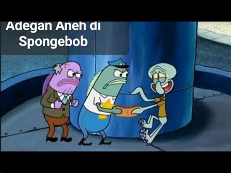 Adegan Seru Di Spongebob Squarepants Squiward Tertangkap Polisi