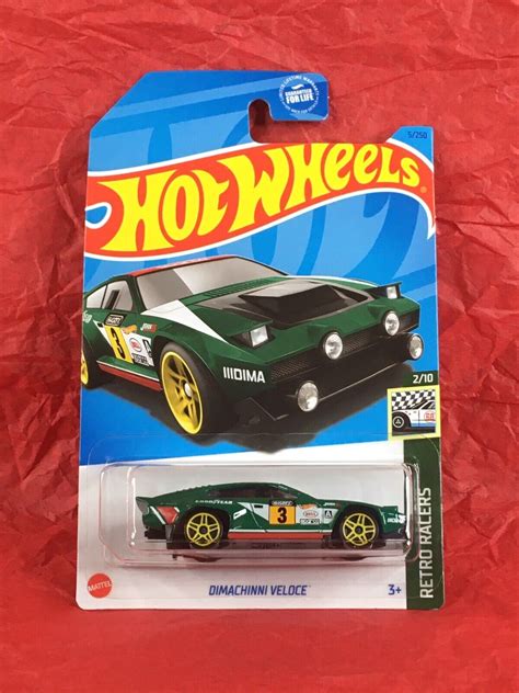 Hot Wheels Dimachinni Veloce 5 250 Retro Racers 2 10 Green 2023 EBay