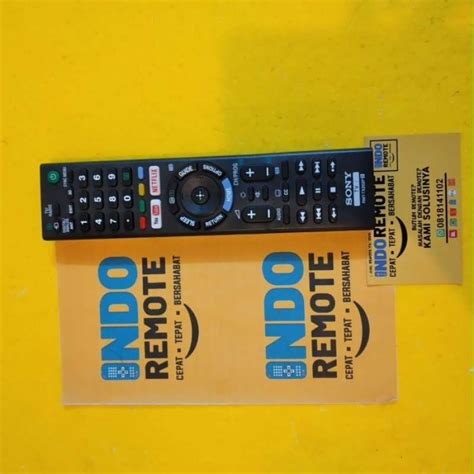 Jual REMOTE TV SONY YOUTUBE NETFLIX ORIGINAL Di Seller Otomspare55