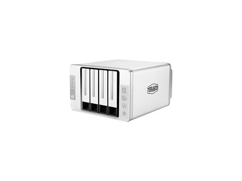 TerraMaster F4 210 4 Bay NAS 1GB RAM Quad Core Network Attached Storage