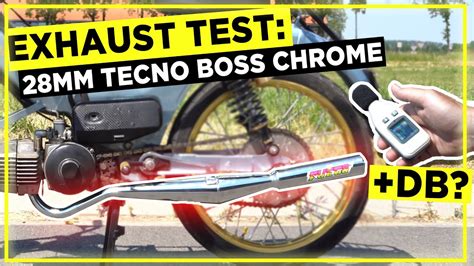 Tecno Boss Chrom Mm Puch Maxi Auspuff Sound Test Fly By Youtube