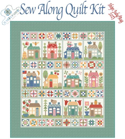 Home Town Sew Along Quilt Kit By Lori Holt Riley Blake Designs