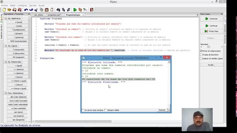 Suma De Dos Numeros Pseint Con Diagrama De Flujo Youtube Hot Sex Picture
