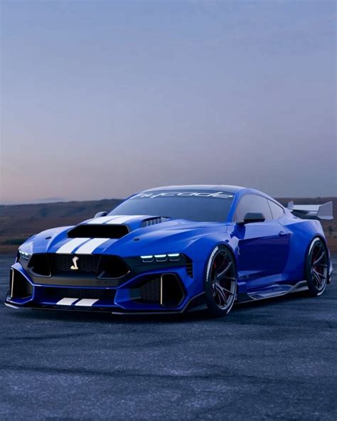 What If The Next 2026 Shelby GT500 Looked Like This Render Carscoops