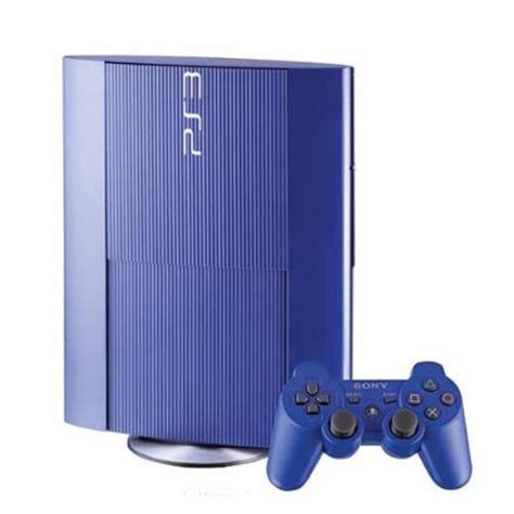 Sony Playstation 3 250gb Console Blue Azure Ps3 Cech 4201b