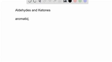 SOLVED:What is the difference in structure between an aromatic aldehyde and an aliphatic aldehyde?