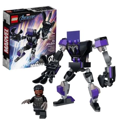 Wakanda Forever Lego Pantera Negra Robo Armadura Shopee Brasil