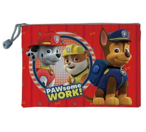 Bolsa Necessaire Imperme Vel Patrulha Pata Paw Work Loja Da Crian A