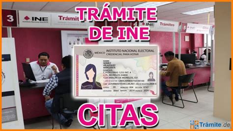 Citas INE Donde Y Como Tramitar Citas Para Credencial INE