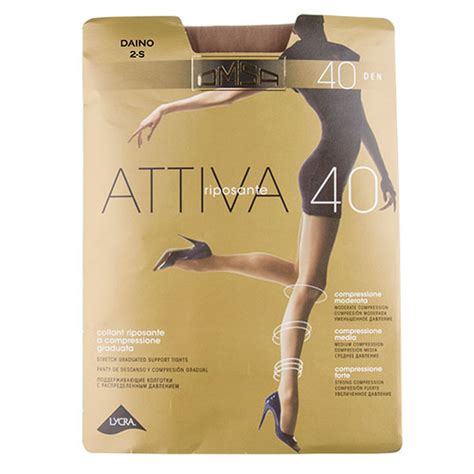 Колготки женские `OMSA` ATTIVA 40 den (Daino) р-р 2 купить в интернет ...
