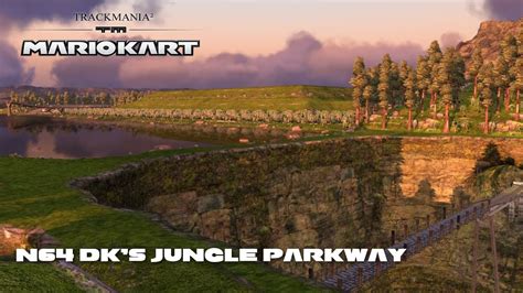 Mario Kart Trackmania N64 Dks Jungle Parkway Youtube