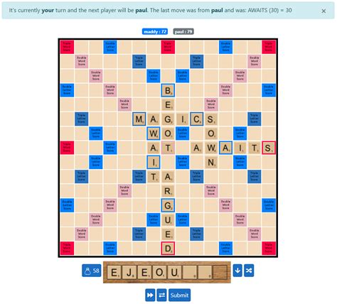 Scrabble Games Talk With Tiles