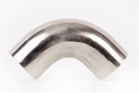 Short Radius Stainless Steel Dairy Elbows Bend Angle Degree