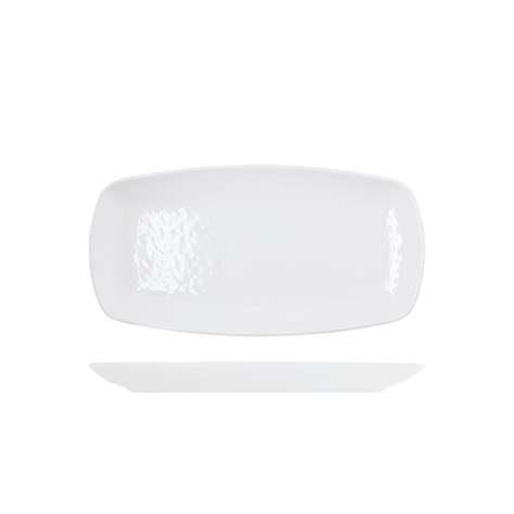 White Osaka Melamine Oblong Plate 295 X 15cm Pack Of 12 Joynsons