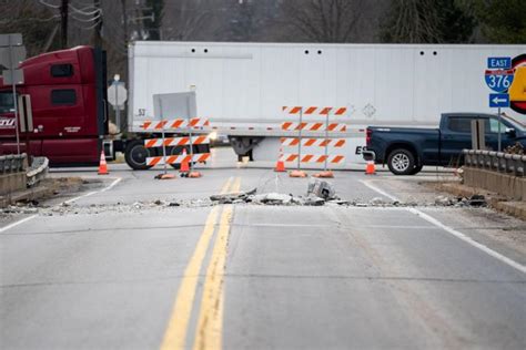 Truck Accident Damages Route 318 Bridge In Shenango Township Local