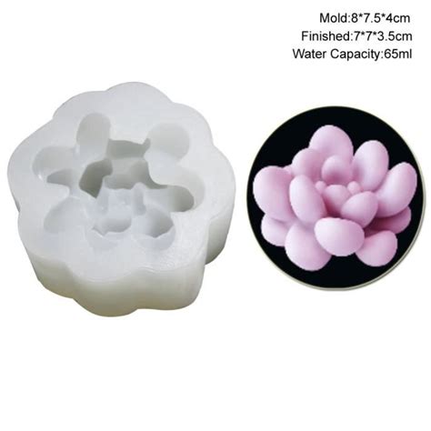 Moule A Gateau Violet Moule D En Silicone Pour Fondant Plantes