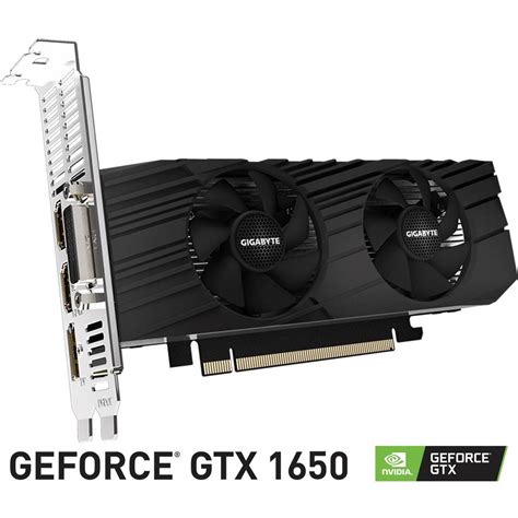 Tarjeta De Video GIGABYTE GeForce GTX 1650 OC Low Profile 4GB GDRR6 GV