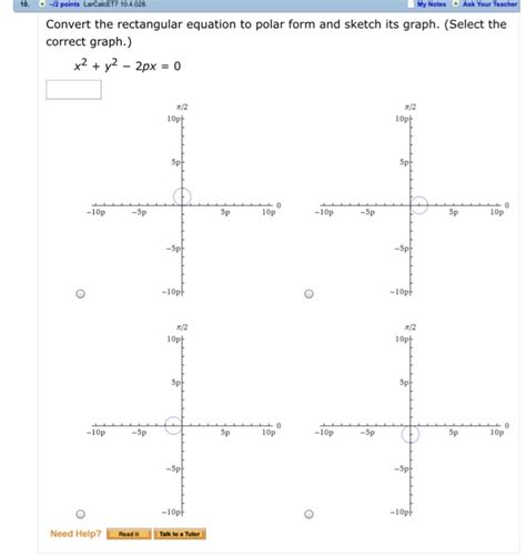 Solved My Notes Ask Your Teacher Points Larcalcet Chegg