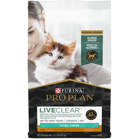 Buy Purina Pro Plan Liveclear Dry Cat Food For Kittens Chicken Rice