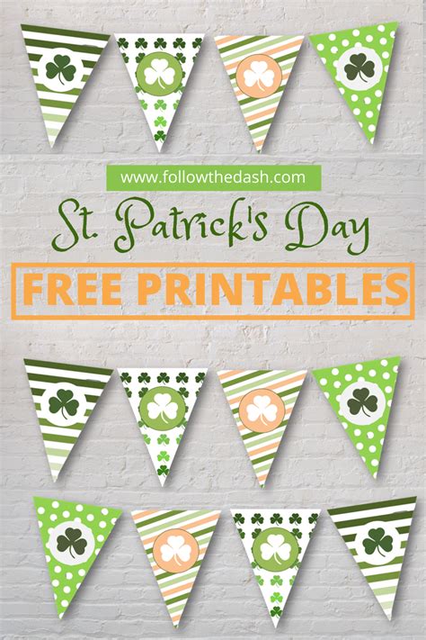 St Patrick S Printable Decor