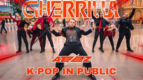 KPOP IN PUBLIC ONE TAKE ATEEZ 에이티즈 GUERRILLA dance cover by