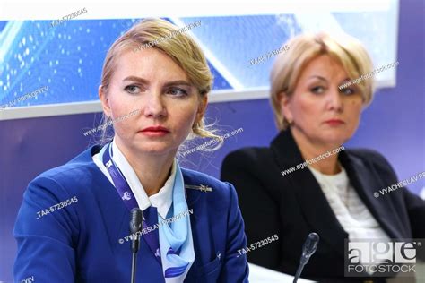 RUSSIA, MOSCOW REGION - FEBRUARY 7, 2023: Aeroporty Krasnoyarya CEO ...