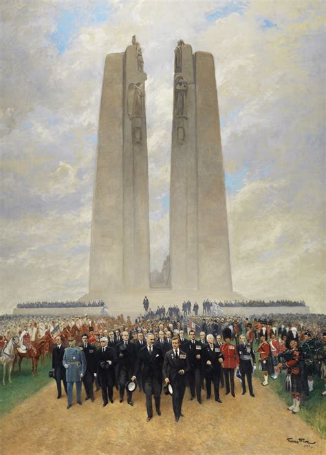 Unveiling Vimy Ridge Monument | Learn | Canadian War Museum