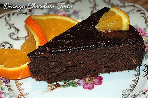 Orange Chocolate Torte Cuisinicity