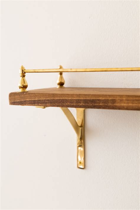 Solid Brass Tipping Rail Shelf Rail Fiddler Rail By Alotof Etsy Artofit