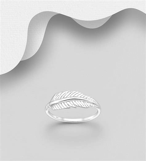 Wholesale Sterling Silver Feather Jewelry Silver Jewelry Supplier E