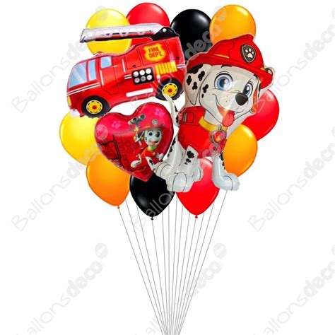 Ballons Marcus De La Pat Patrouille En Grappe