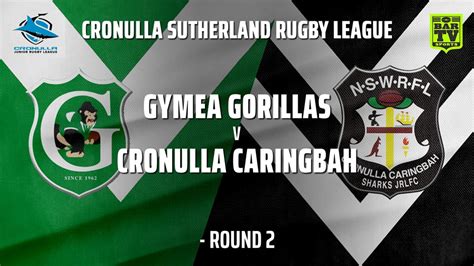 Cronulla Juniors - U10 Silver Round 6 - Cronulla Caringbah v Gymea Gorillas live video, scores