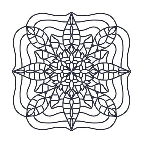 Premium Vector Laser Cut Wedding Mandala Template