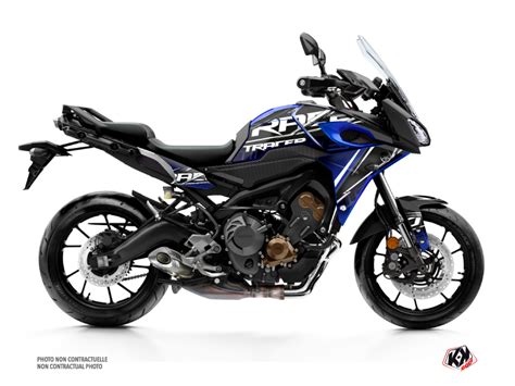 Yamaha Tracer Street Bike Mission Graphic Kit Blue Kutvek Kit Graphik