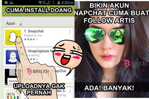 Meme Bikin Geregetan Yang Cuma Bisa Dipahami Pengguna Snapchat