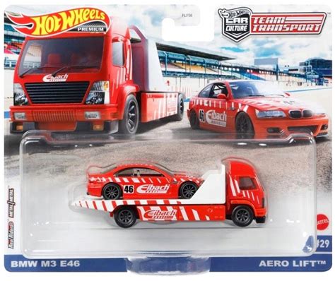 HOT WHEELS BMW M E AERO LIFT TEAM TRANSPORT Allegro Pl