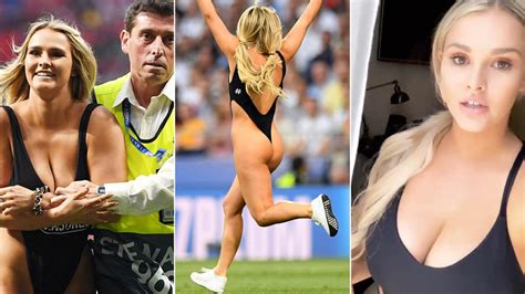 Kinsey Wolanski Champions League Streaker Bizarre New Twist Yahoo Sport