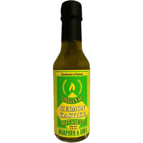 Heimon Kastike Jalapeno Lime Hot Sauce Ml Soosikauppa
