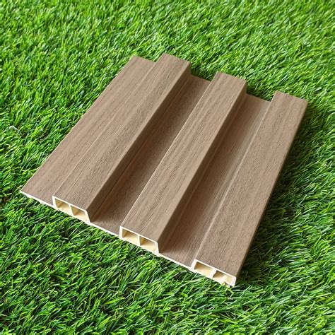 Jual Wall Panel BALIAN E14 TIMBER WOLF Triple Bar PVC Panel Dinding