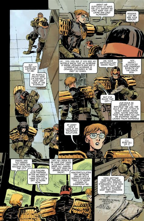 Exclusive Preview Judge Dredd 5 Comic Vine