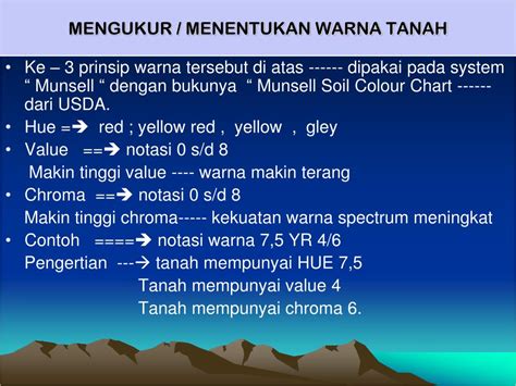 Ppt Warna Tanah Powerpoint Presentation Free Download Id2143706