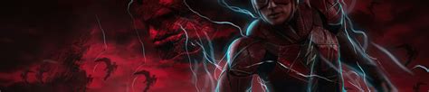 1125x243 Cool Flash Art 1125x243 Resolution Wallpaper Hd Movies 4k