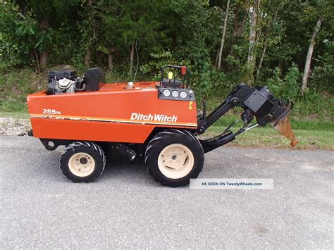 2000 Ditch Witch 255sx Cable Plow Honda Gas Engine Vermeer Case Astec